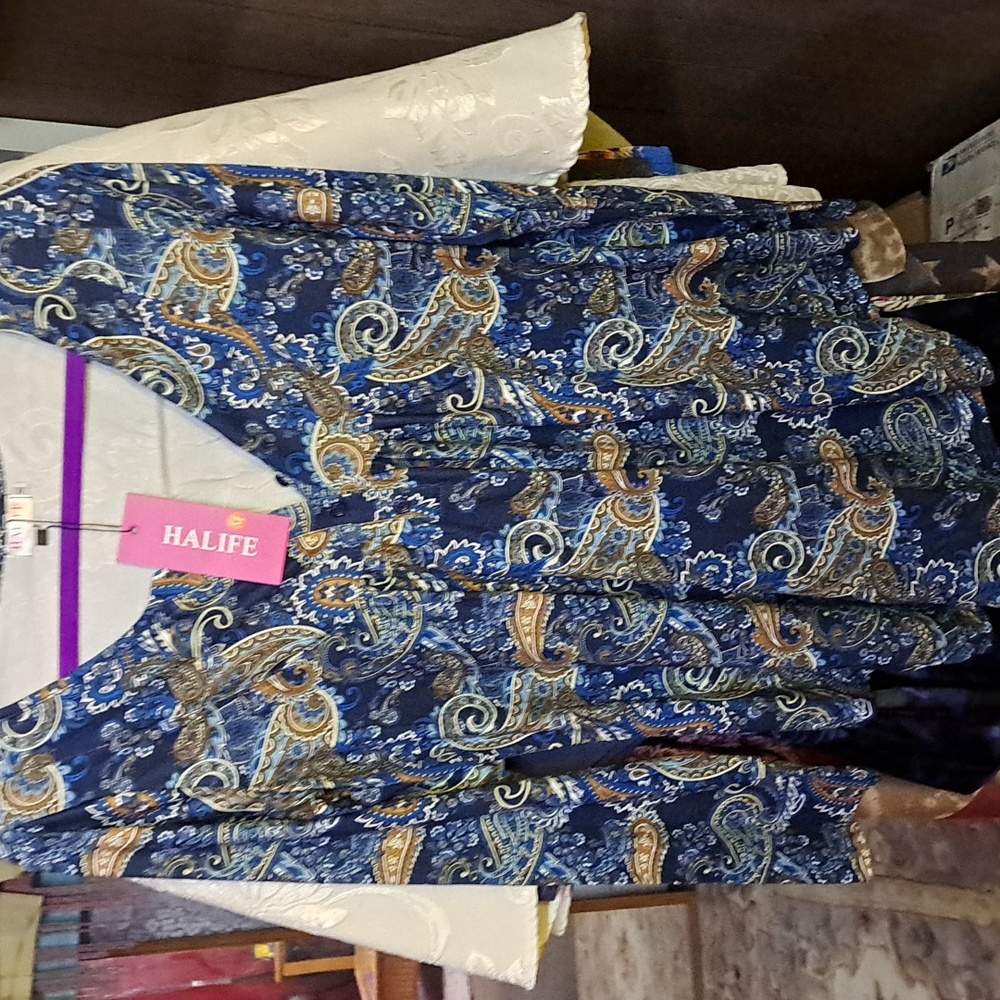 Paisley long sleeve shirt